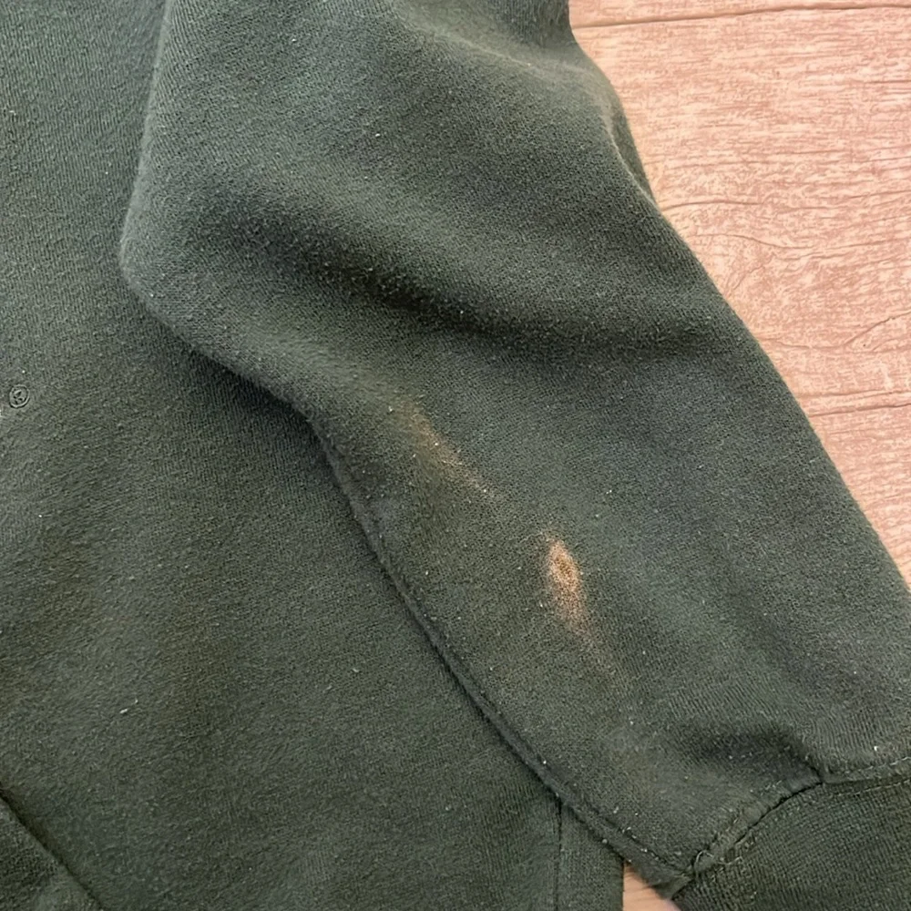 George‎ Mason University Patriots Sewn Letter Hoodie Pullover Sweatshirt Mens M